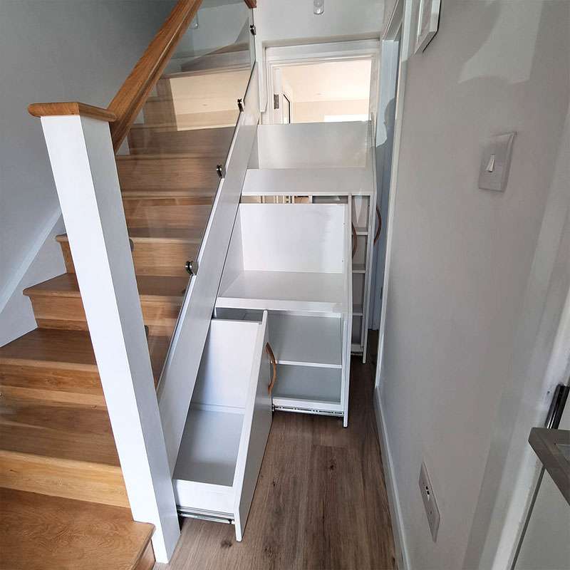 under stairs shoe storage cupboard drawers