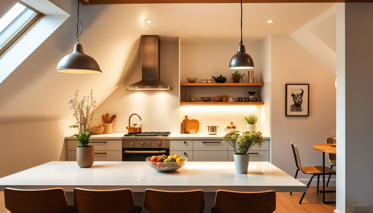 Kitchen in Loft Conversion