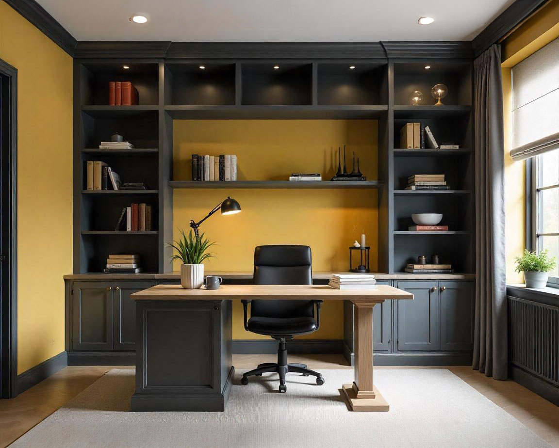 fitted home office