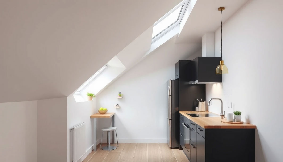 kitchen in loft conversion