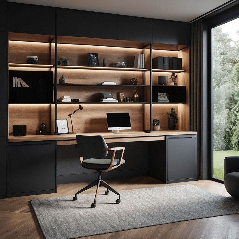 modern fitted office furniture