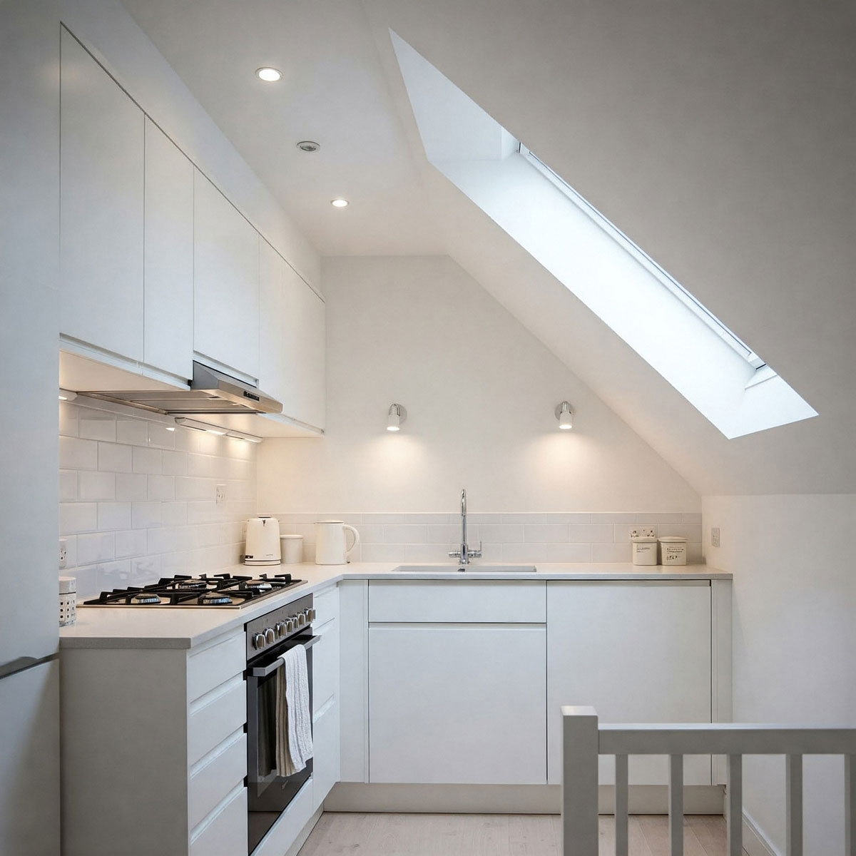 modern loft kitchen