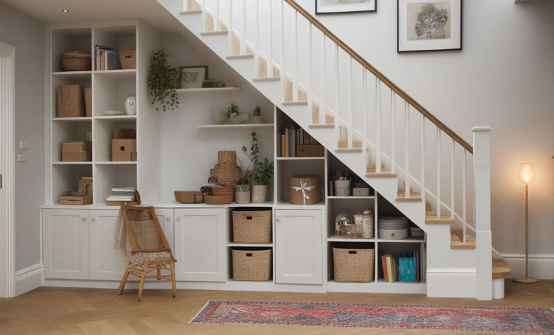 under stairs storage ideas