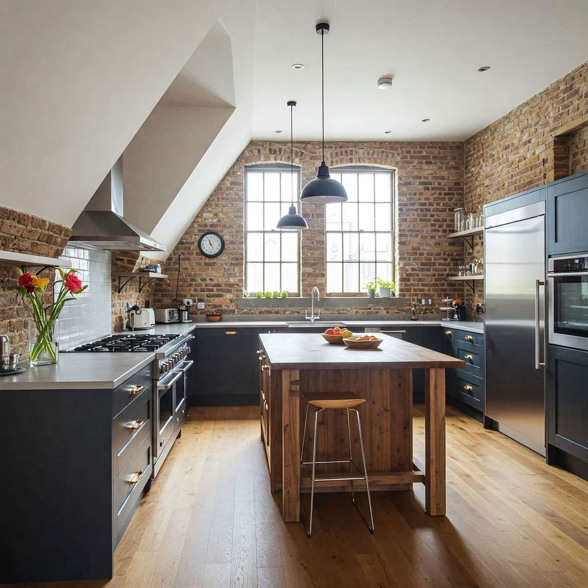 urban loft kitchen