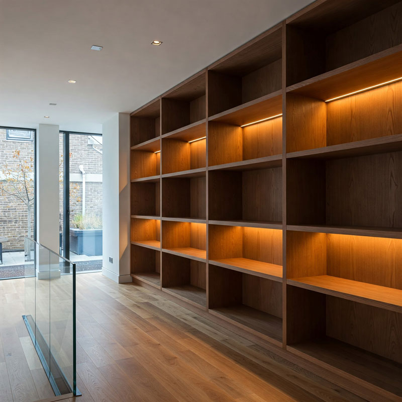 bespoke shelving units