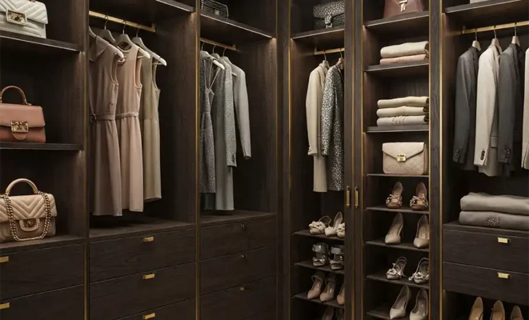Design of Wardrobe Inside