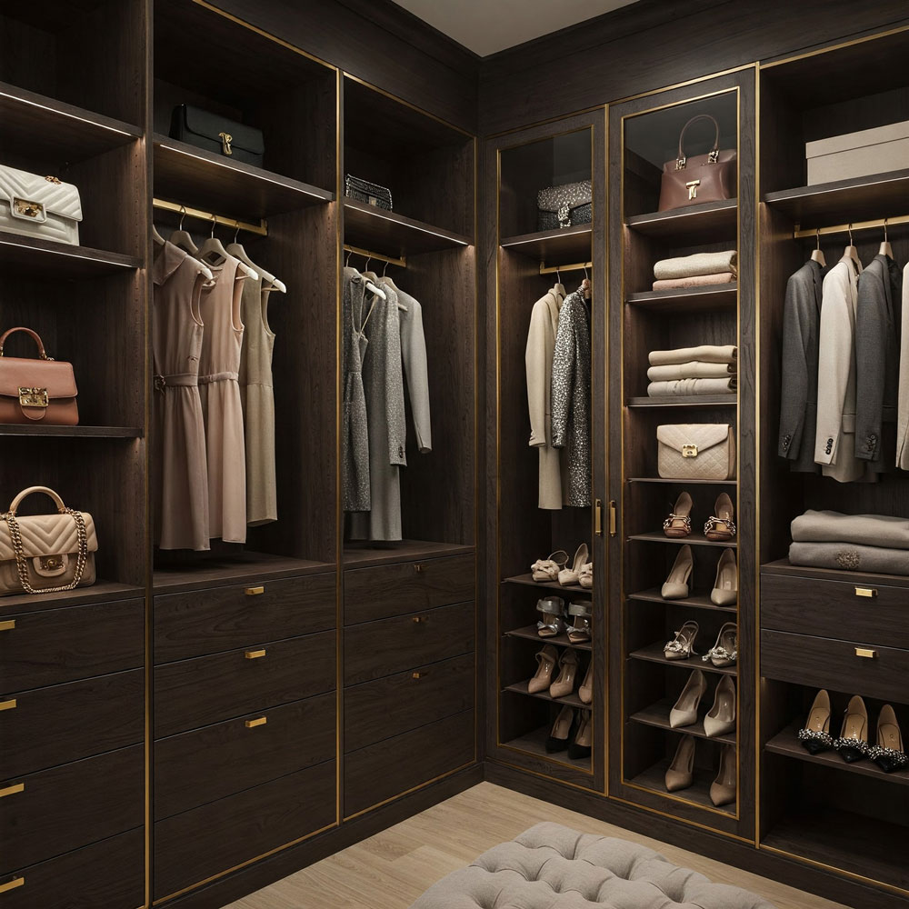 Design of Wardrobe Inside