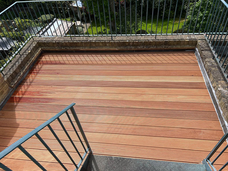 rooftop deck