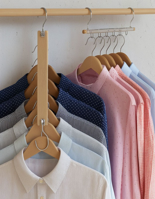 space-saving hangers