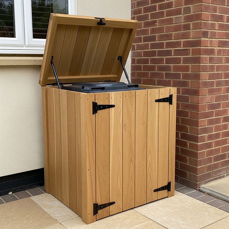 bespoke wheelie bin storage
