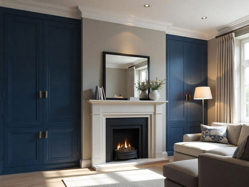 fitted wardrobe lounge
