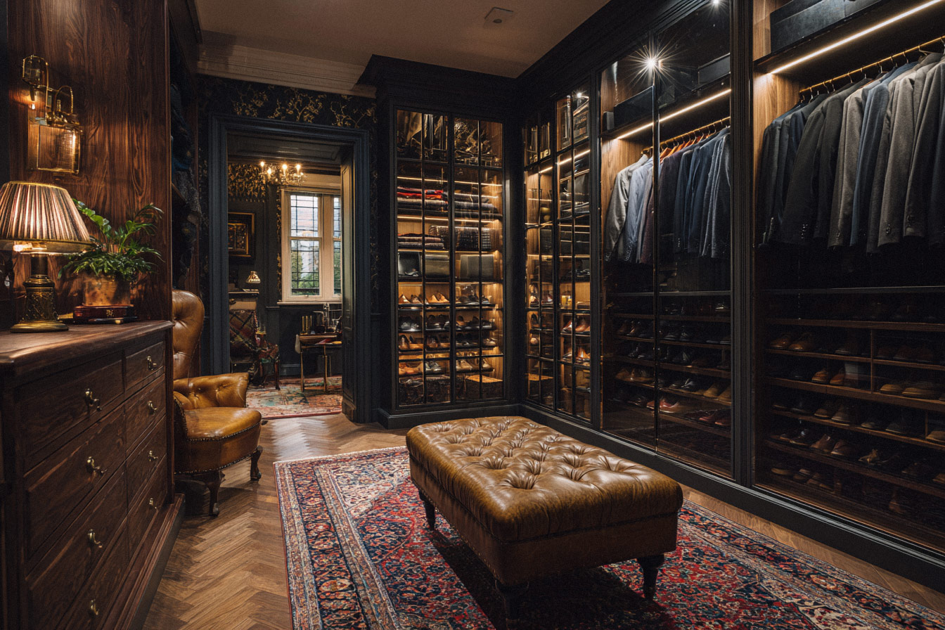 luxury walk in wardrobes