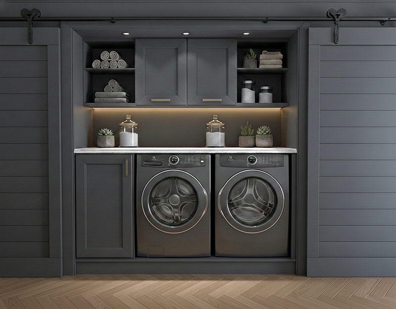 Utility Room Fitted Cupboards