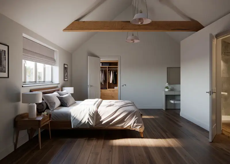 sloped wardrobe