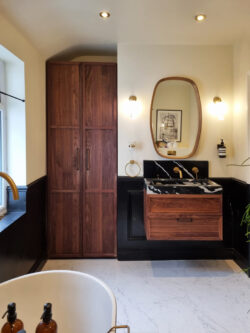 Bespoke Bathroom Fitted Cupboard