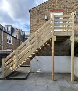 external timber staircases